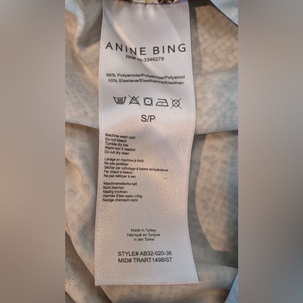 Anine Bing Women’s Python Print Split Cuff Cigare… - image 8